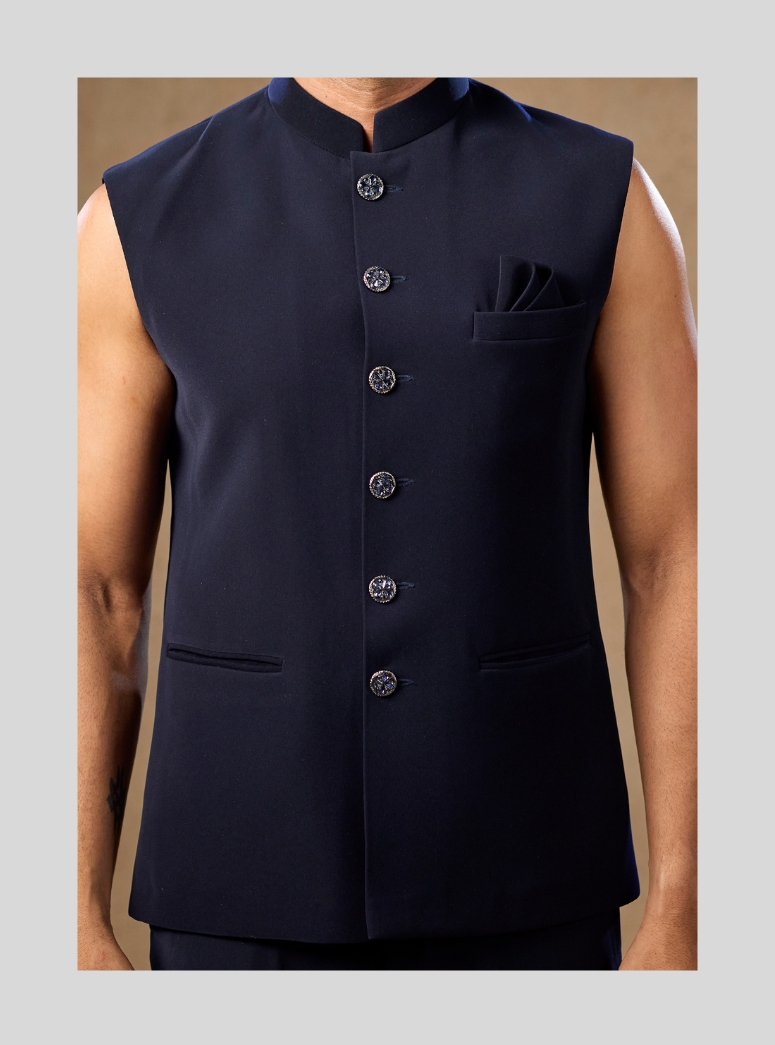 NAVY BLUE JODHPURI